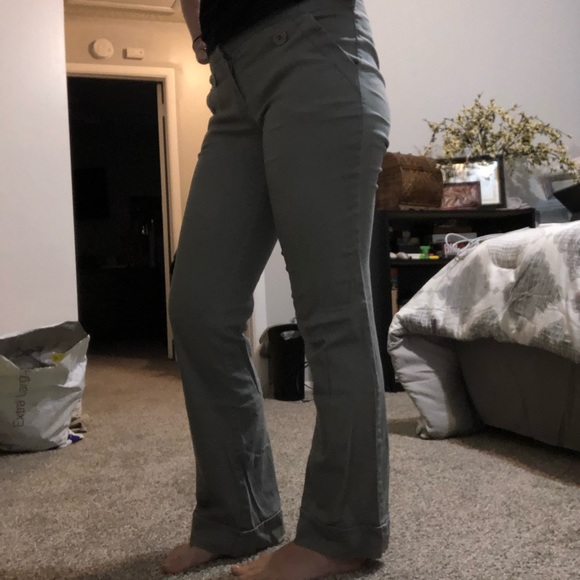 Gray Dress Pants with wide bottom - Picture 8 of 8